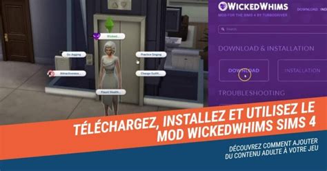 mod sims 4 crac-crac|Télécharger Et Installer Le Wicked Whims